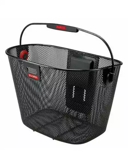PANIER AVANT KLICKFIX MAILLE FINE SANS ADAPTATEUR NOIR 16 LITRES