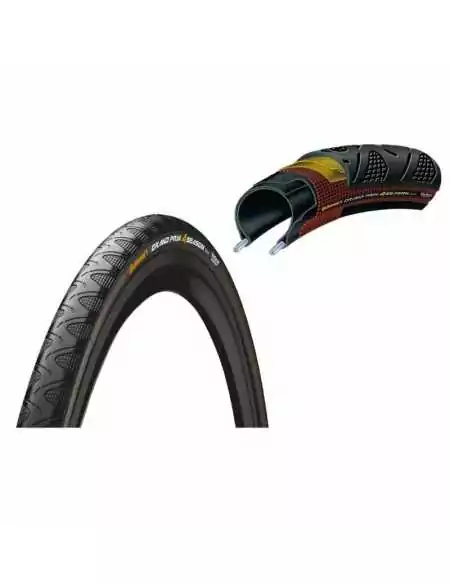 PNEU CONTINENTAL GRAND PRIX 4 SEASON 700x28C SKIN SOUPLE NOIR 28-622