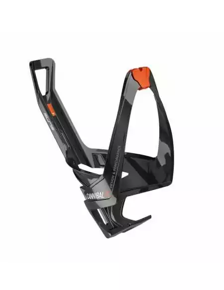 PORTE-BIDON ELITE CANNIBAL XC NOIR BRILLANT/ORANGE