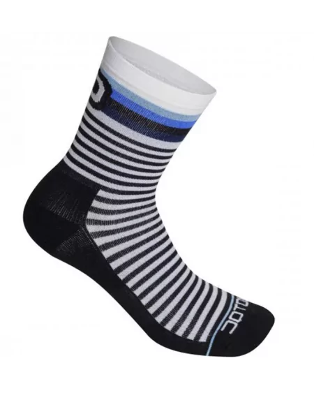 Chaussettes dotout stripe socks noire grise