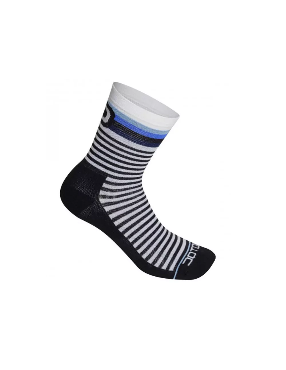 Chaussettes dotout stripe socks noire grise