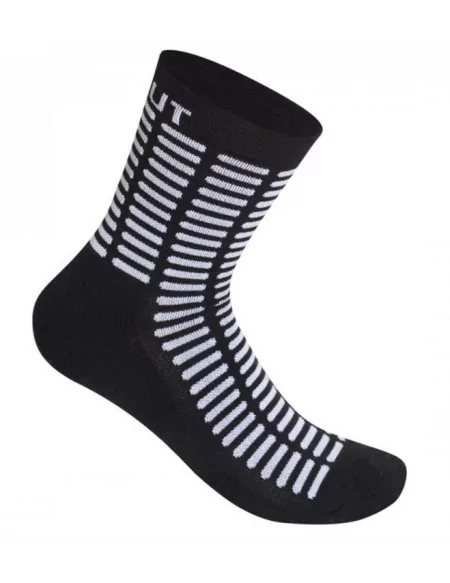 Chaussettes dotout row noir blanc