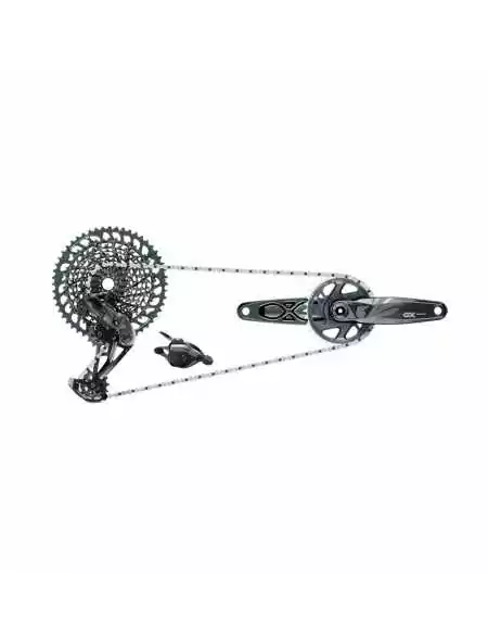 GROUPE SRAM GX EAGLE DUB DIRECT MOUNT 170 mm 32D 12V GRIS LUNAIRE (10-52)