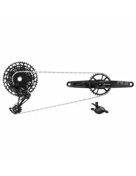 GROUPE SRAM NX EAGLE DUB 170 mm 12V.32D (DÉRRAILLEUR ARRIÈRE, MANETTE TRIGGER, PÉDALIER DUB, CHAÎNE,