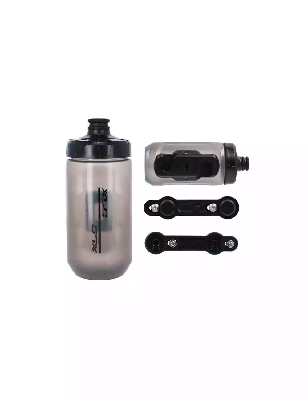 XLC WB-K06 BIDON AVEC SYSTÈME FIDLOCK 450 ml TRANSPARENT