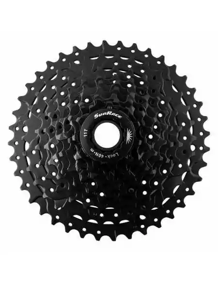 CASSETTE SUNRACE CSM980 VTT NOIRE 9V.(11-40)