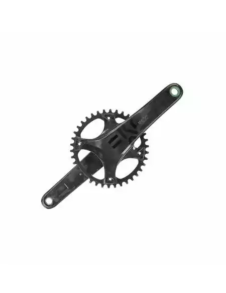 PÉDALIER CAMPAGNOLO EKAR ULTRA TORQUE PRO TECH 145 BCD 172.5mm 44D CARBONE NOIR SANS CUVETTES