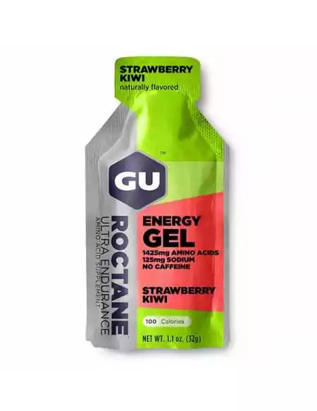 Gu gel énergétique roctane fraise kiwi 32g