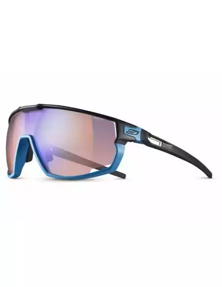 Lunettes julbo rush reactiv noir bleu photochromic