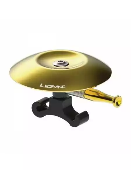 Sonnette lezyne cymbale classic shadow brass