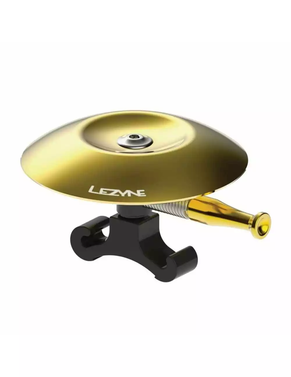 Sonnette lezyne cymbale classic shadow brass