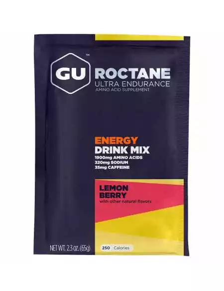 Poudre boisson energétique gu roctane citron/berry 65g