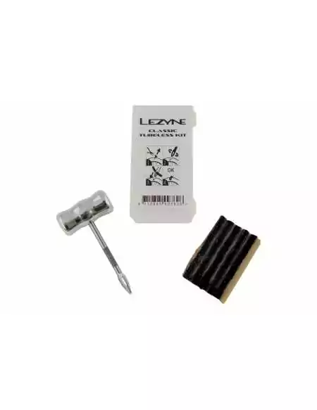 Kit de réparation pneu tubeless lezyne classic