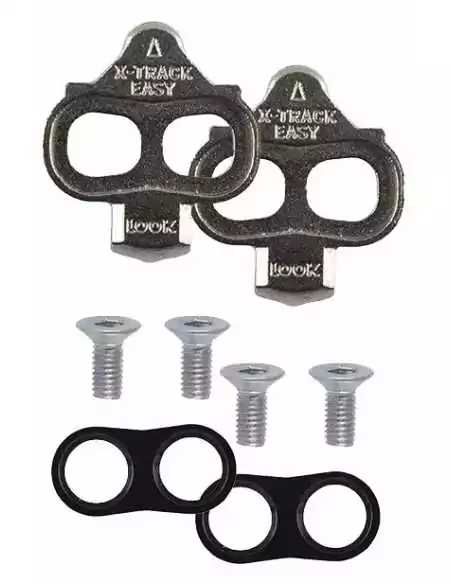 Kit de cales look pour pédales x-track easy et spd
