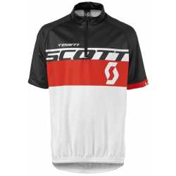 Maillot enfant scott team rc noir blanc rouge