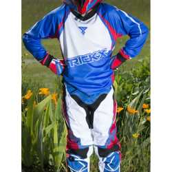 Maillot enfant trickx spike union jack bleu blanc rouge