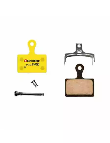JEU DE PLAQUETTES DE FREIN ORGANIQUES SWISSTOP DISC 34 RS
