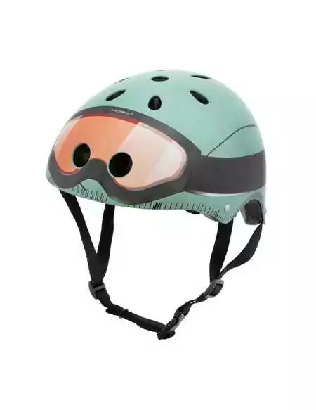 Casque enfant mini hornit lids militaire vert