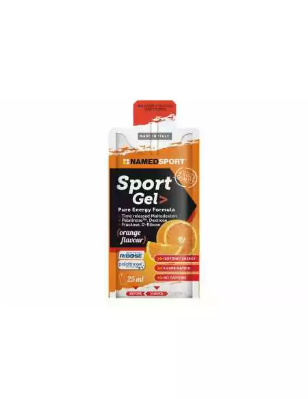 Gel namedsport sport gel avant/pendant orange 25 ml (32 unités)