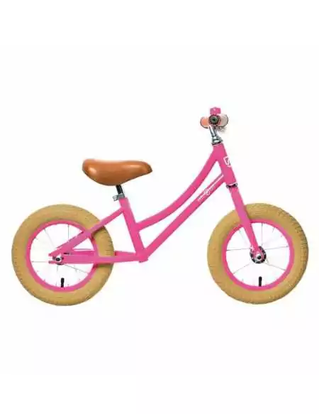 DRAISIENNE REBELKIDZ AIR CLASSIC UNISEXE 12,5", ACIER, CLASSIC ROSE