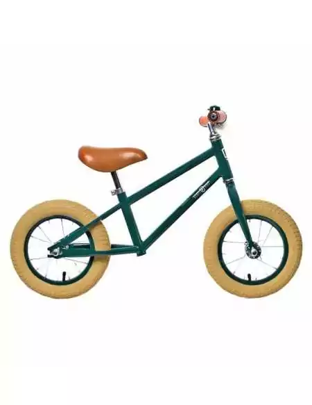 DRAISIENNE REBEL KIDZ CLASSIC BOY 12.5"ACIER VERT FONCÉ