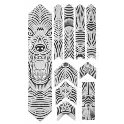 Kit protection cadre vtt honey comb xl - loup