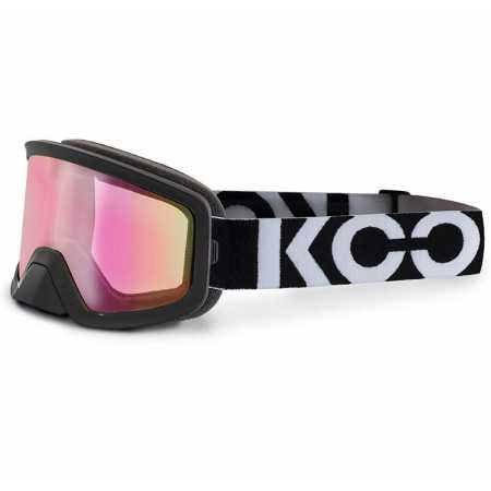 Masque KOO Edge Noir avec Ecran Zeiss Pink Mirror