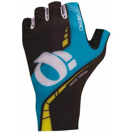 Gants Courts PEARL IZUMI Aero Bleu Electric