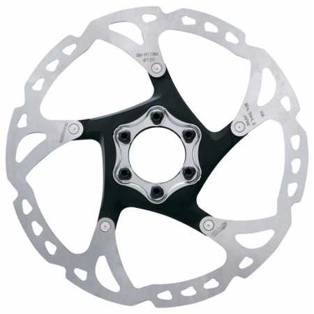 Disque de frein shimano sm-rt76 6 trous 180 mm noir