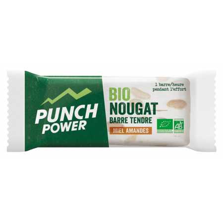 Barre énergétique Punch Power Bionougat - Miel Amandes