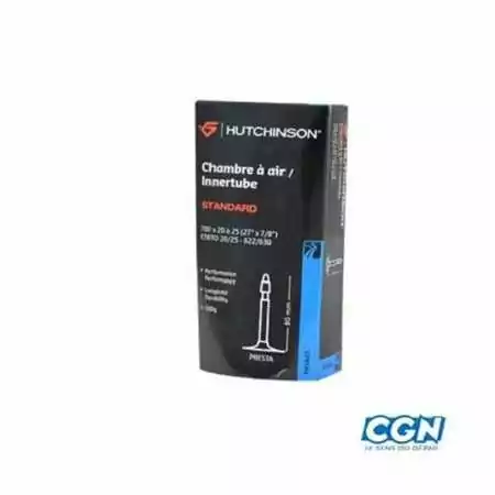 CHAMBRE À AIR HUTCHINSON 700x20-25 VALVE PRESTA 80 mm (20/25-622)