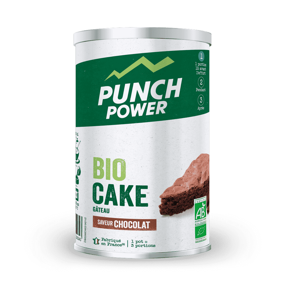 Gateau sport Punch Power Biocake - Chocolat