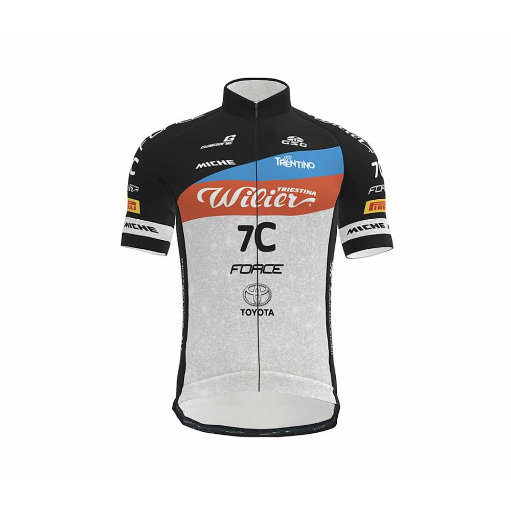 Achetez Maillot wilier m/c 7c force - replica t.s Taille S