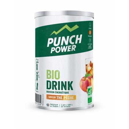 Boisson énergetique Punch Power Biodrink - Thé Pêche 500g