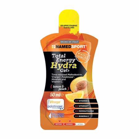 GEL LIQUIDE NAMEDSPORT TOTAL ENERGY HYDRA GEL AVANT/PENDANT