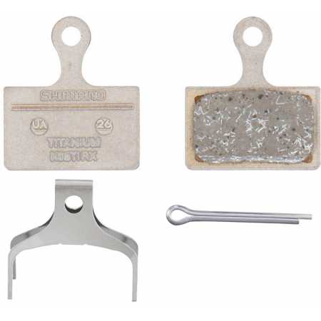 JEU DE PLAQUETTES DE FREIN SHIMANO K05TI RESINE XTR/DEORE XT/SLX/DURA-ACE/ULTEGRA/105/TIAGRA/GRX