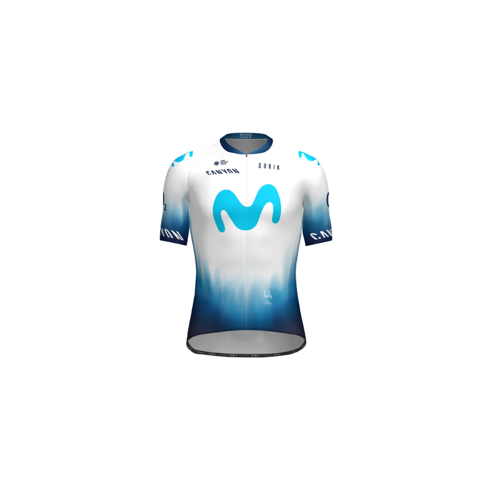 Maillot Manches Courtes GOBIK Odyssey Unisex Movistar Team