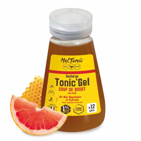 Recharge MELTONIC Tonic'Gel Endurance Bio Miel magnésium guarana