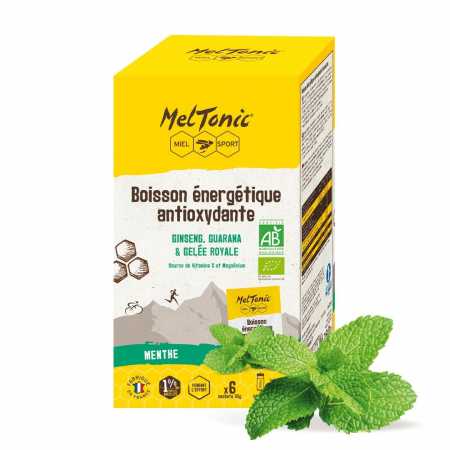 Boisson énergétique MELTONIC bio Menthe sachets pratiques