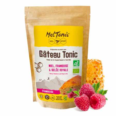 Gâteau énergétique MELTONIC bio Framboise miel gelée royale