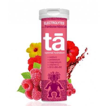 Pastilles hydratation TA Energy goût Framboise Hibiscus