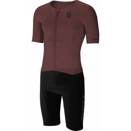 Combinaison tri SCOTT body m's rc premium kinetech marron/noir