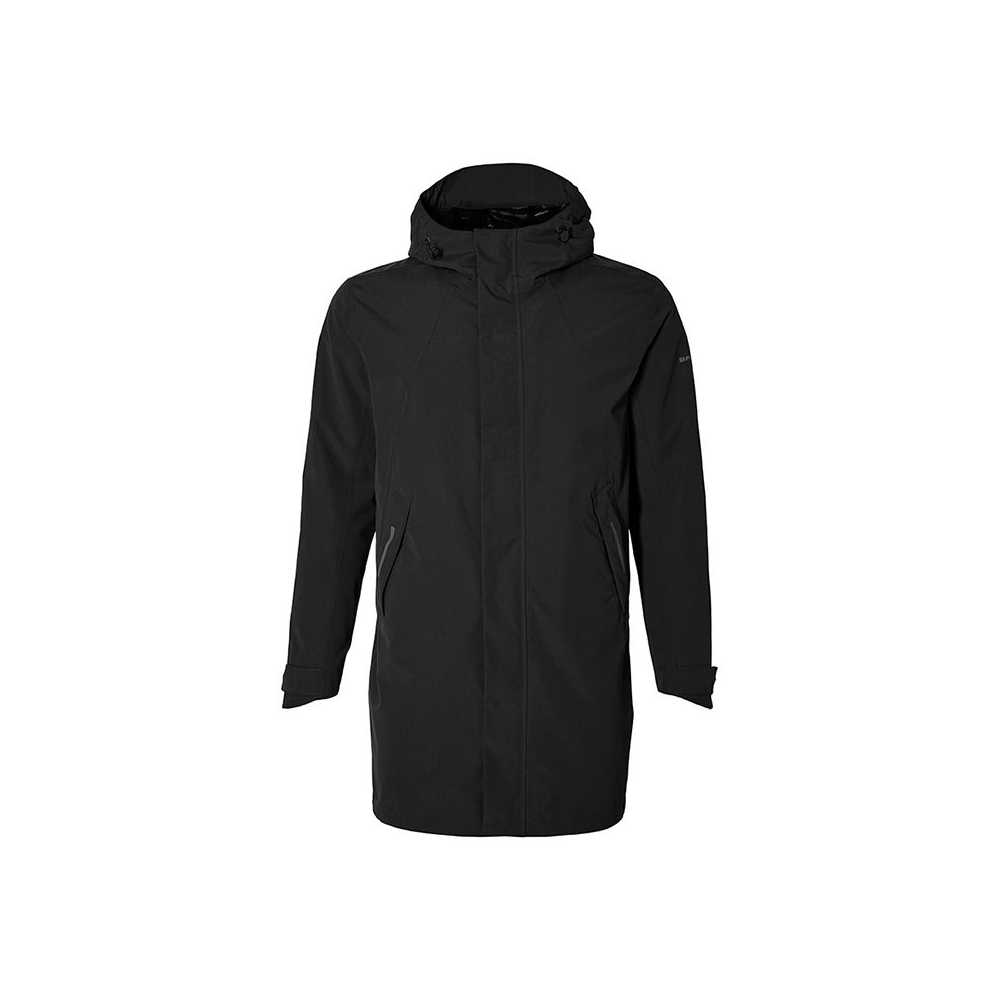 PARKA IMPERMÉABLE BASIL MOSSE HOMME NOIRE taille L