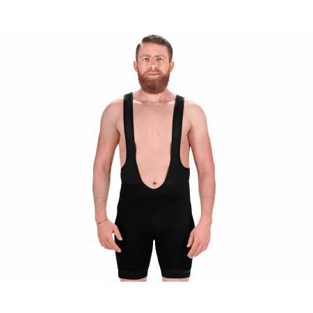 Cuissard court ryke bibshort noir t.xl