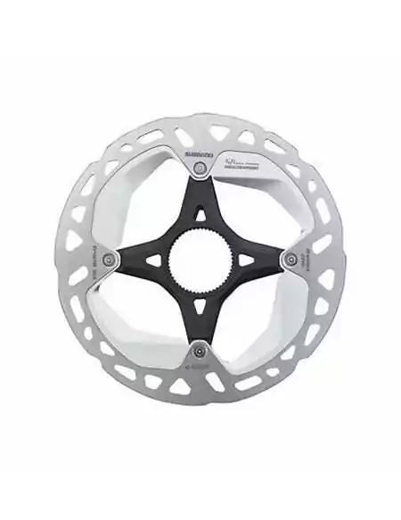 DISQUE DE FREIN SHIMANO RT-MT800 CENTERLOCK EXTERNE 160 mm NOIR/ARGENT